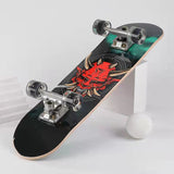 Double Up Land Surfing Skateboard Bridge Turning To CX9 Flexible Base From The Bottom Of The Pedal Spinning Truck