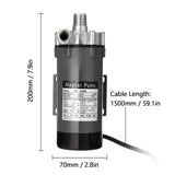 Home Beer Brewing Stainless Steel Pump Homebrew Food Grade High Temperature Resisting Drive Pump