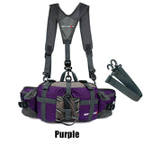 Outdoor Sports Waist Bag Waterproof Hiking Cycling Climbing Bicycle Pack Fanny Pack with Water Bottle Holder Mountainering Bag