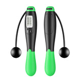 Cordless Jump Ropes Weight Loss Skip Rope ABS Smart Digital Jump Ropes Men Women Fitness Body Building Exercise Jumping Rope