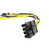 Computer Server GPU Video Card Power Cable PSU 8P to PCI-E 4X8Pin(6+2) Power Supply Cable for Inspur 5468M5 TGC-1828-V5