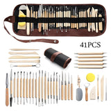 Art Supplies Polymer Clay Silicone Tools Clay Sculpting Kit Sculpt Smoothing Wax Carving Pottery Ceramic Shapers Modeling Carved