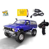 WPL C24 Remote Control Car 2.4G RTR Model RC Off-road Car 4WD LED Light Electric RC Car Toys for Boys Kids Birthday Gifts