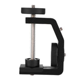 Camera Desktop Clamp Universal Aluminum C-Type 1/4 Inch Desktop Mount Clip Clamps Stand For Camera Tripod Ball Head