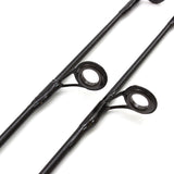 NEW 58cm Winter Ice Fishing Rods 2 tips Spinning Rod Carbon  Fiber Ice pole Ultra-light  Carp