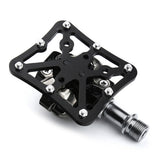 1 Pair Clipless Easily Clip-in Lightweight Mountain Bike Pedals Aluminium Alloy Adapter For Shimano And Looke