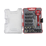 Ratchet Screwdriver Kit Hand Tool Sets Car Repair Tool Kit Set Mechanical Tools Box for Home Workshop Socket Wrench Set Builders