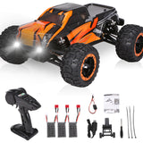 16889A-Pro 1/16 2.4G 4WD 45km/h RC Car Brushless Motor Vehicle with LED Light Electric Off-Road Truck RTR Model VS 9125 12428