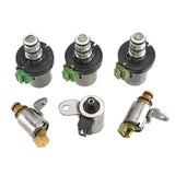 Transmission Solenoid Kit Accessories Replacement Set of 6 Supplies Fit for Mazda 2 3 5 6 CX7 MPV Vehicle FN4A-El 4F27E