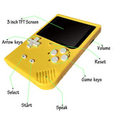 GUCAT 64 Bit 1000 Game Mini Portable Handheld Game Player 3 Inch LED Retro Video Console For Child Nostalgic Player With TF Card