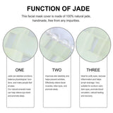 100% Natural Jade Sleep Mask Facial Mask Anti-Aging Facial Sleeping Eye Mask Soothe Eye Fatigue Beauty Skin Care Massage Tools
