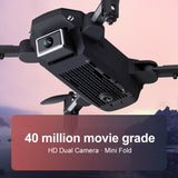 New Drone 4k Double Camera HD WIFI Drone four-axis Aircraft RC Helicopter With Camera