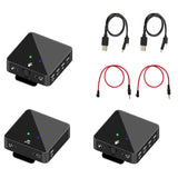 SK750 Wireless Lavalier Microphone System for Smartphone Laptop DSLR Tablet Camcorder Recorder Ic TIKTOK