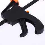 4 Inch Quick Ratchet F Clamp Heavy Duty Wood Working Work Bar Clamp Clip Kit Woodworking Reverse clamping Clip Wood Working