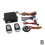 Universal Car Anti-theft Device Remote Start Car One Start Central Locking Application Kit Automatic Button K3K8