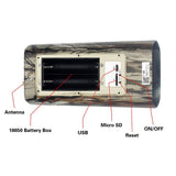 WiFi Hunting Camera HD 1080p Photo Trap Wildlife Trail Camera Night Vision Waterproof Wireless Surveillance Tracking Cams
