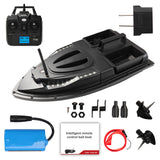 500m RC Fishing Bait Boat Dual Motor Fish Finder 1.5KG Loading Automatic Cruise Low Battery/Disconnection Reminder for Fishing