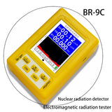 BR-9C 2-in-1 Handheld Digital Display Electromagnetic Radiation Nuclear Detector EMF Geiger Counter Full-functional Type Tester