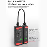 HABOTEST HT812A Network Cable Tester Wire Tracker Telephone Line Test Meter Telephone&amp;Network Line Finder RJ11 RJ45 Tester
