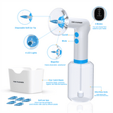500ML Ear Cleaning Irrigation Kit Electric Smart Ear Cleaner Effective Removing Earwax 4 Modes Earwax Removal Tool With Light