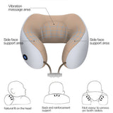 Vibration Neck Massager Electric Cervical Massage Pillow Cervical Spine Massager Massage Vibrator Pain Relief Physiotherapy