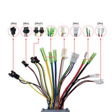 Dropship-Electric Bicycle Accessories OMT-M3 36V 48V LCD Display with 9 Tubes 22A Electric Scooter Brushless Controller