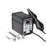 2 in 1 Desoldering Repair Rework Station 959D with hot air gun 3 Nozzles Digital Soldering Station Desoldering Iron Tool 959D