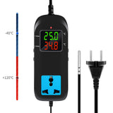 MH-2000 Microcomputer temperature Controller LED Display Socket Breeding Thermostat Thermocouple Thermostat AC 90V~250V 40% off