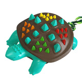 MEOWS Dog Chew Toys Toothbrush Turtle Shape Rub And Clean Tooth Remove Calculus Dulable Licking Bite