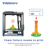 Tronxy 2020 New Upgraded X5SA 24V DIY 3D Printer Kit CoreXY Metal Build Plate 330*330mm Heat table 3d machine Filament Sensor