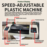 PDA3-330T speed regulating plastic machine Mica sheet heating plastic machine plastic sealing machine