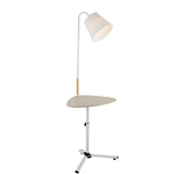 Modern lifting computer desk floor lamp living room study bedside table E27 LED 220V mobile coffee table small table floor lamp