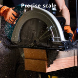 Multifunction Woodworking Scriber Gauge Aluminum Steel Measuring Marking Framing Ruler Tool For Carpentry Tools Kit Set