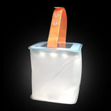 Inflatable Solar USB Light Foldable Waterproof Drop Resistance Charging Lamp Lantern For Outdoor Rescue Camping Outdoor Tools