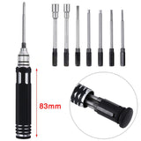 Pocket 8 in 1 Screwdriver Hobby Tools Kit for RC Car Drone Plane Hex Spanner Socket Hexagon H1.5 H2.0 H2.5 H3.0