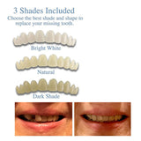 Temporary Dental care Oral hygiene False Fake perfect smile whitening Teeth Dentures Dents Fix Gap Front Lost veneers Braces