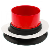 17.3 x 10 x 10cm 3 Colors Drum Bottom Microphone Bass Loudspeaker Drum Accessories Bass Hole Protection Percussion Spare Parts