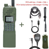 Baofeng AR-152 VHF/UHF Ham Radio 15W Powerful 12000mAh Battery Portable Tactical Game Walkie Talkie AN /PRC-152 Two Way Radio