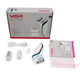 3in1 Rechargeable epilator women facial hair remover female hair removal face depilation leg body lady shaver callus remover