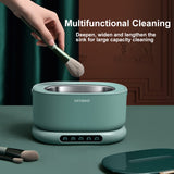 PF-90 Ultrasonic Cleaner Glasses Jewelry Cleaning Machine 500ml 45000HZ Portable Watch Denture Cleaning Machine 4 Modes