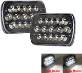 1 pcs 150W Round Headlights 7 Inch LED Headlights DRL Hi/Lo Beam Angel Eyes For Davidson Honda Yamaha Jeep Wrangler Motorcycle