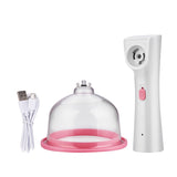 Electric Breast Massager Infrared Heating Therapy Vacuum Pump Cup Enhancement Enlargement Chest Massage Breast Massager Tool