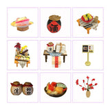 DIY Wooden House Japan Style Miniature Doll House Kits Mini Dollhouse  with Furniture Precised Design Dollhouse For Decoration T
