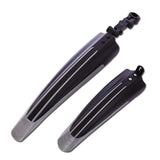 2 pieces Of Bicycle Mudguards Mud-proof Mountain Bike Tires Front And Rear Mudguards Colored Plastic Fender Wings Bicycle Parts
