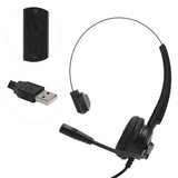 USB Headset with Microphone Noise Cancelling Computer Headphone Business Skype Softphone Call Center Office Computer Headphone