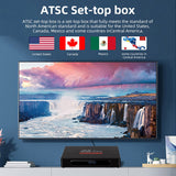 Over The Air Digital Converter Box For Tv With Antenna Smart Android Atsc Tv Tuner Broadcast Media player Recording PVR Function