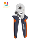 HSC8 6-4A/6-6 Crimping Pliers &amp; Terminals Set Tube Bootlace VE&amp;TE Terminals Hand Tools Electrician Crimper 0.06-10mm2 28-7AWG