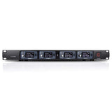 4 Channels Wireless Microphone 1-to-4 UHF Wireless Transmitter Receiver with 4 Bodypack Transmitters for Stage Church Party 80M