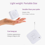 White Noise Machine USB Rechargeable Timed Shutdown Sleep Sound Machine For Sleeping &amp; Relaxation For Baby Adult Office Travel