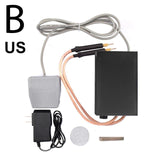 8000W 9600mA Mini Spot Welder Machine DIY Kit 18650 Battery Spot Welding Pen Tool 100-240V 1200A Black 15*9.8*5cm